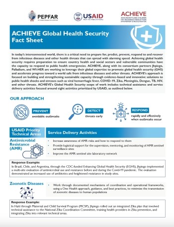 Global health security